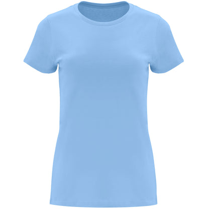 T-shirt donna manica corta toni chiari