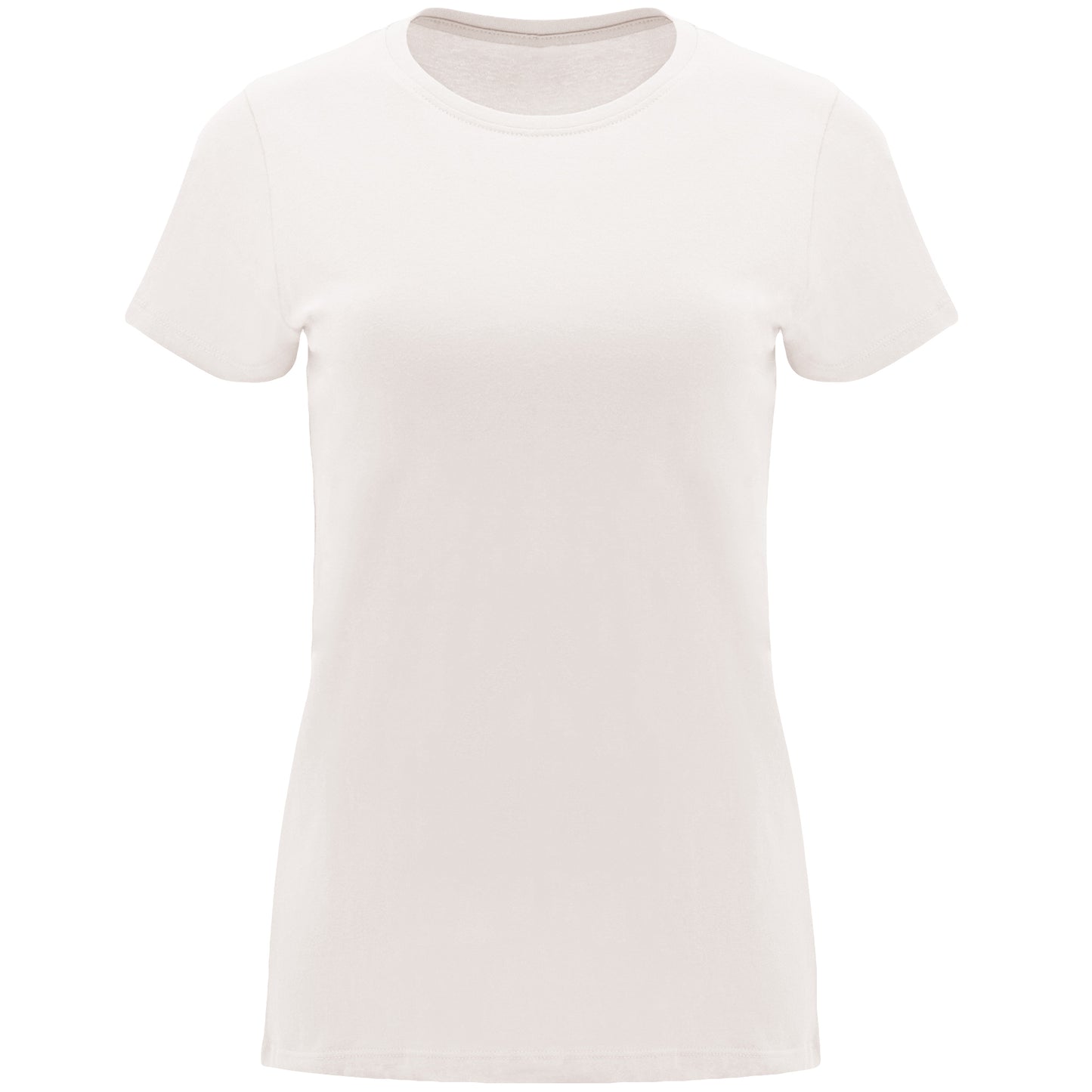 T-shirt donna manica corta toni chiari