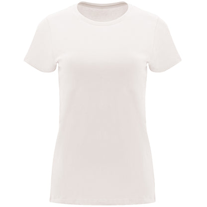 T-shirt donna manica corta toni chiari