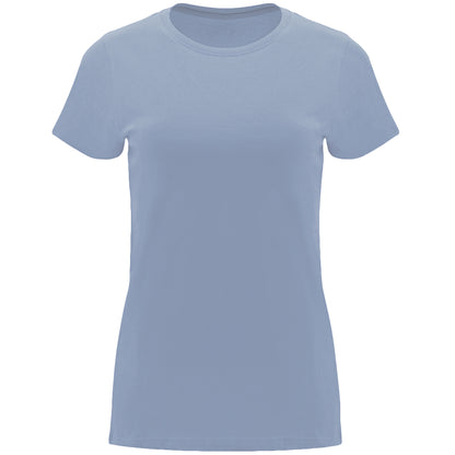 T-shirt donna manica corta toni chiari