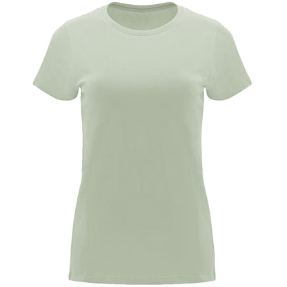 T-shirt donna manica corta toni chiari