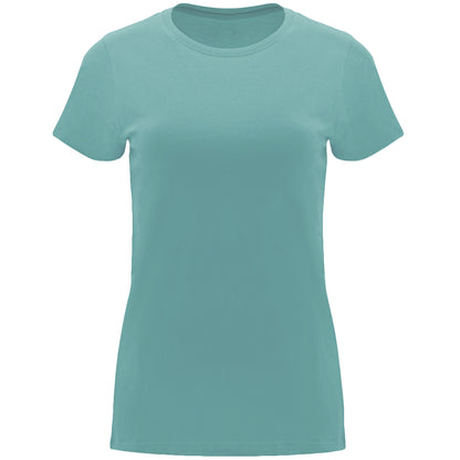T-shirt donna manica corta toni chiari