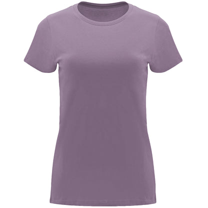 T-shirt donna manica corta toni chiari