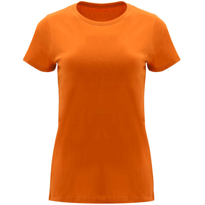 T-shirt donna manica corta toni chiari
