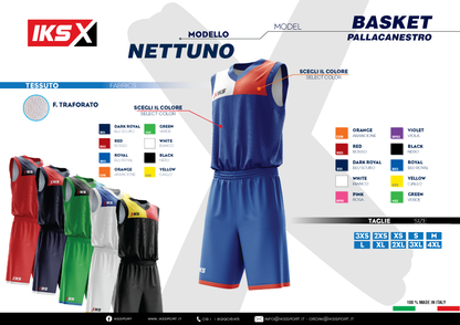 KIT BASKET MASCHILE IKS IN SUBLIMATICO