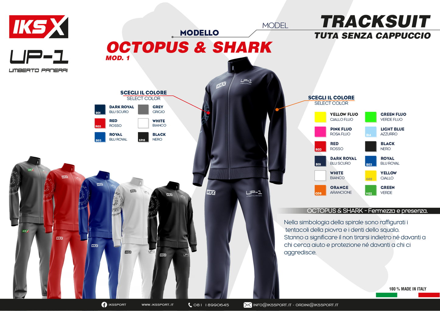 TUTA IKS UP-1 OCTOPUS & SHARK-1
